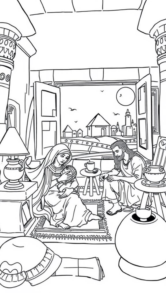 firstborn death coloring page