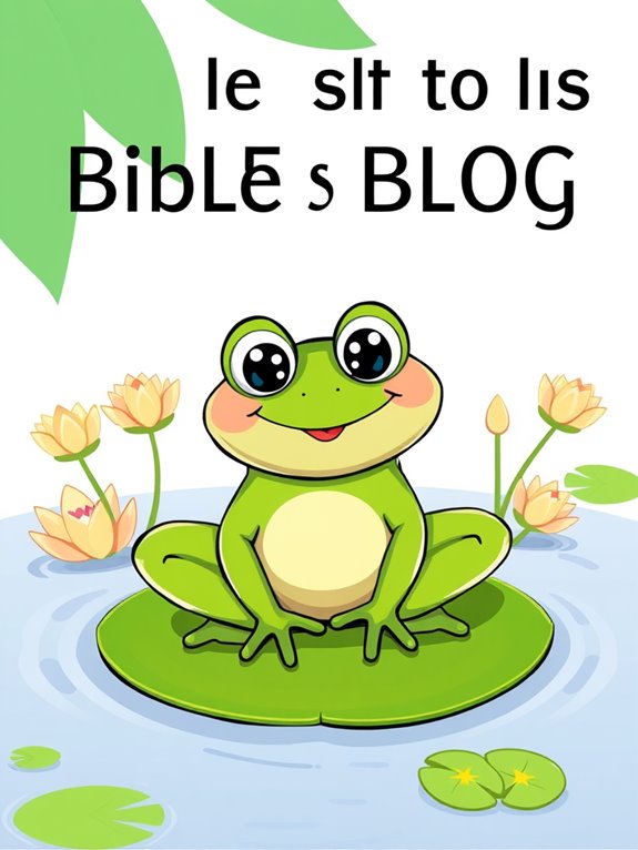 frog clipart graphic design