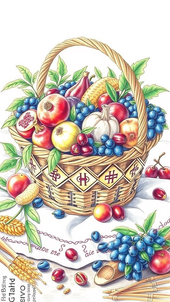 fruit basket for celebration