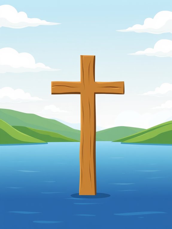 galilee cross clipart image