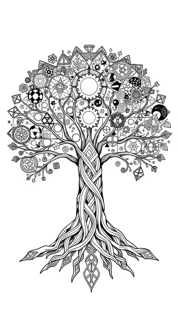 geometric tree of life