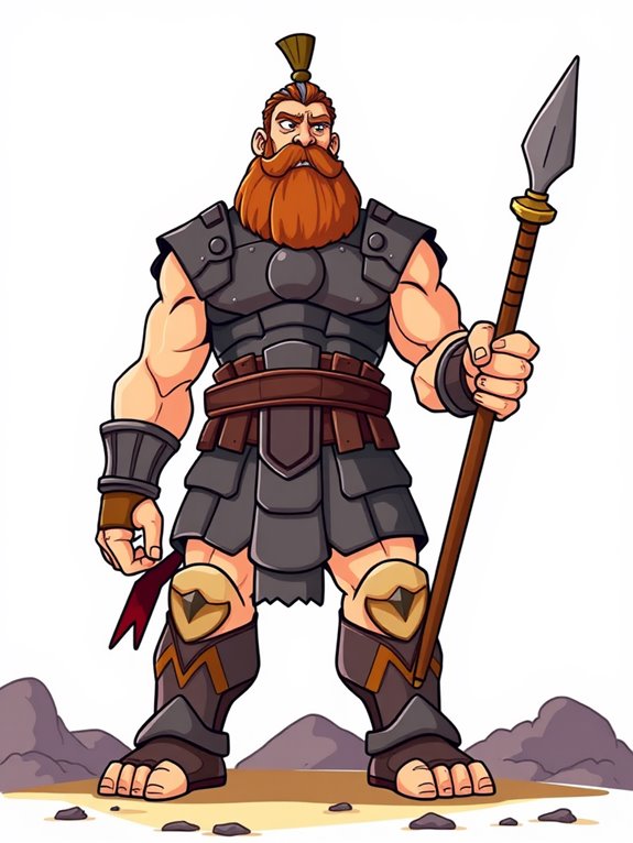 goliath illustration clipart image