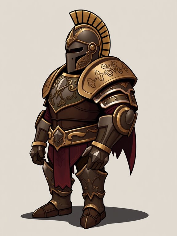 goliath s armor illustration graphic