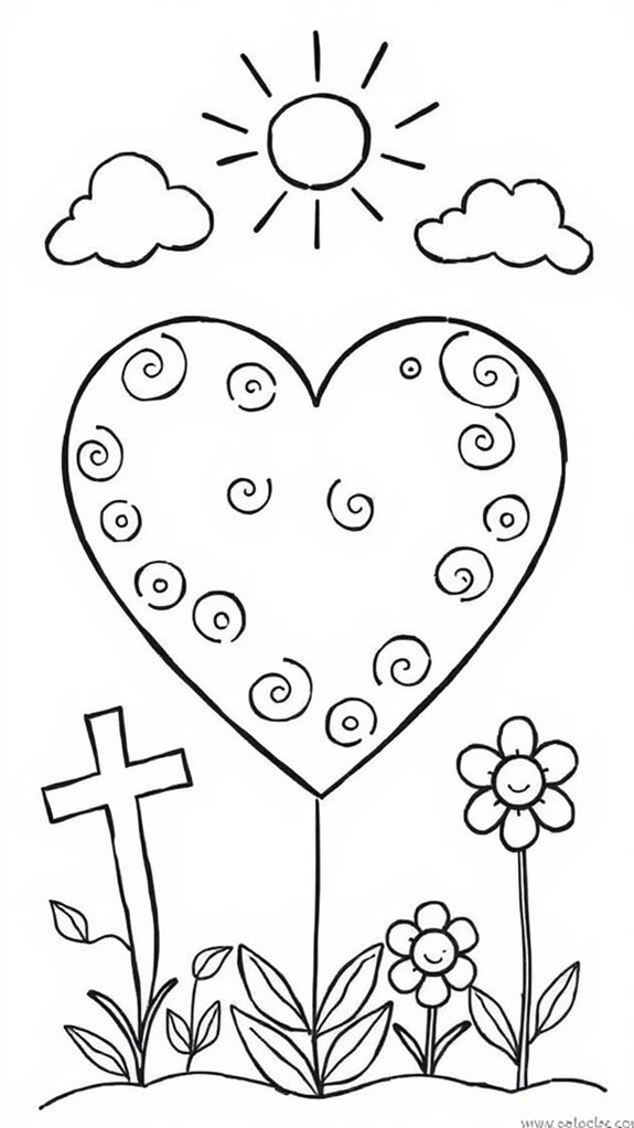 gratitude themed coloring activity