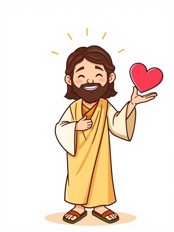 heart icon jesus disciple