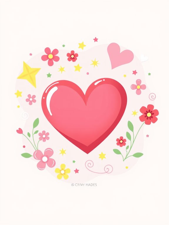 heart scripture clipart image