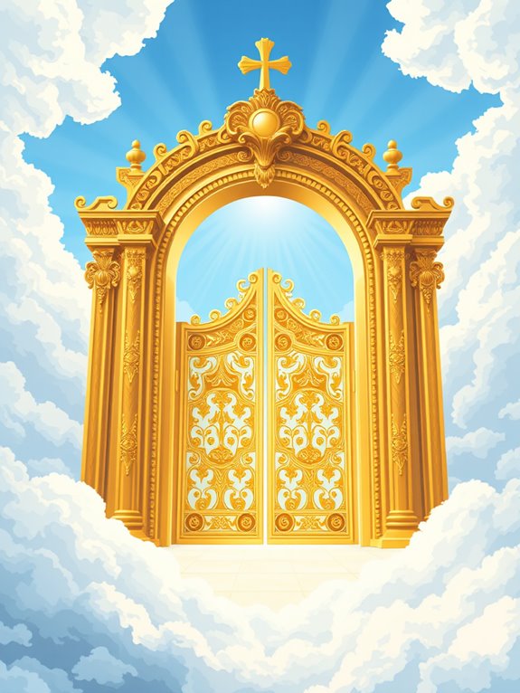 heaven gate clipart design