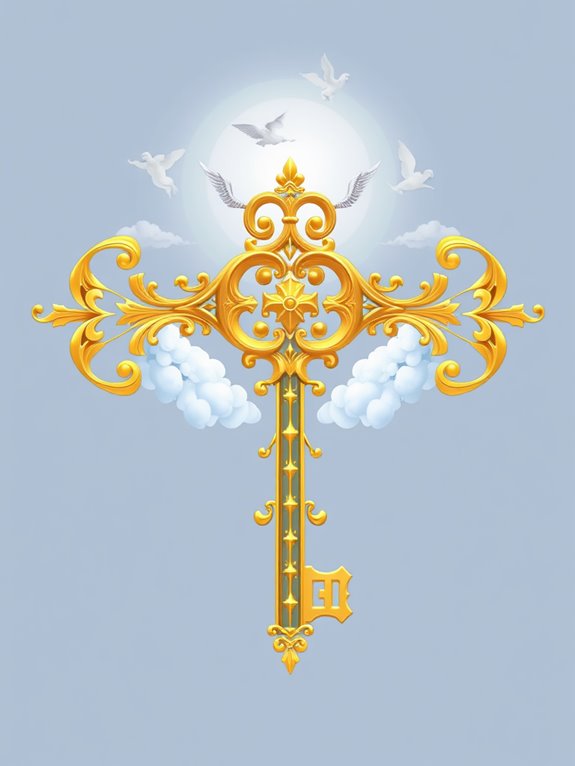 heaven key clipart image