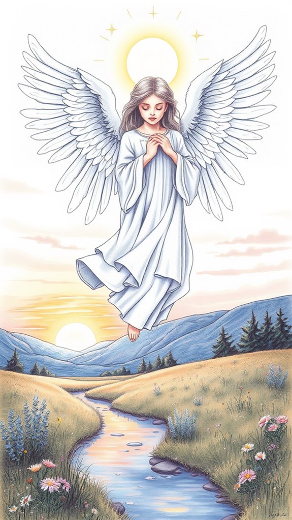 heavenly protector artistic depiction