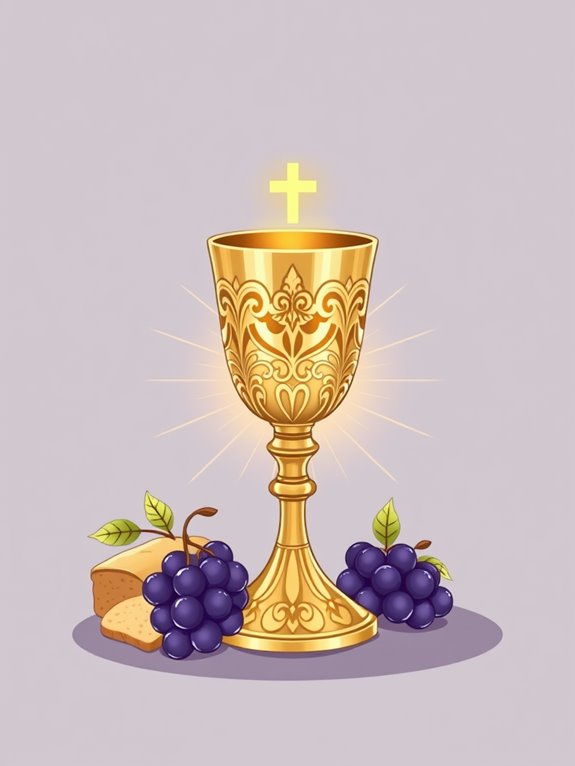 holy communion chalice graphic