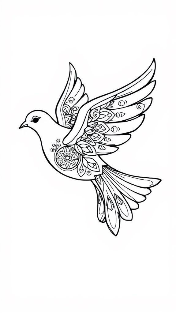 holy spirit dove art