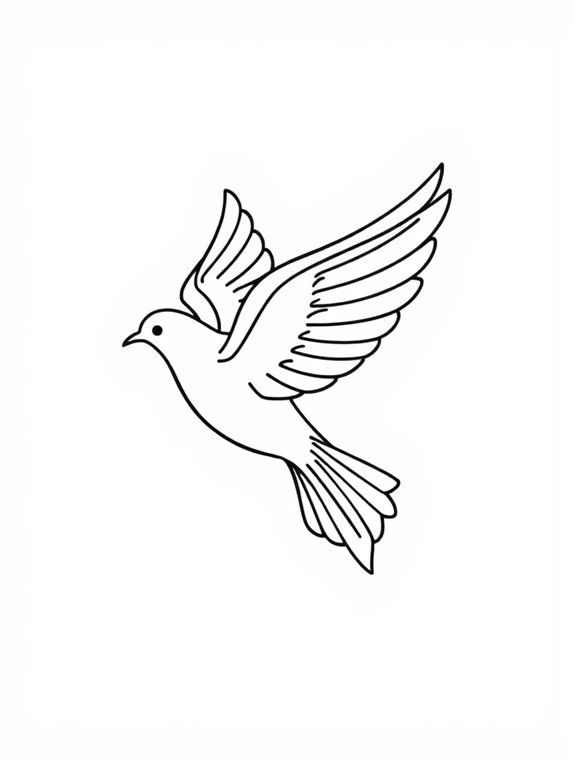 holy spirit dove clipart