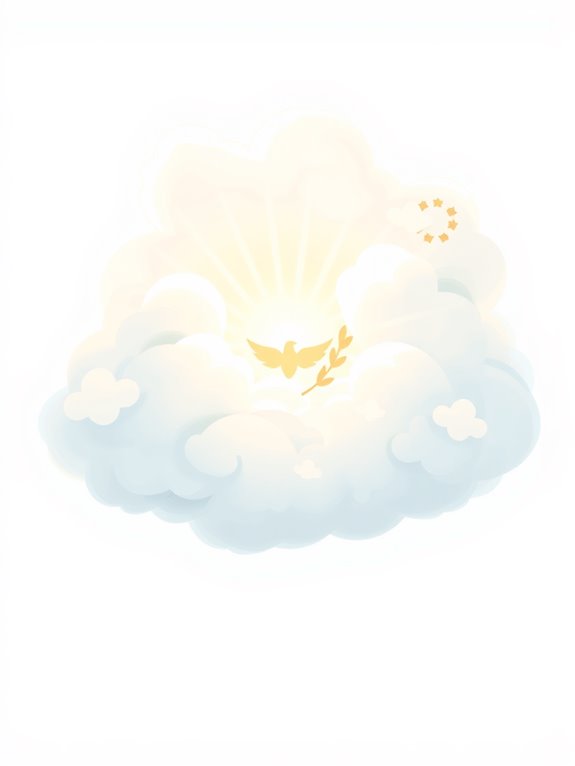 hopeful cloud clipart image