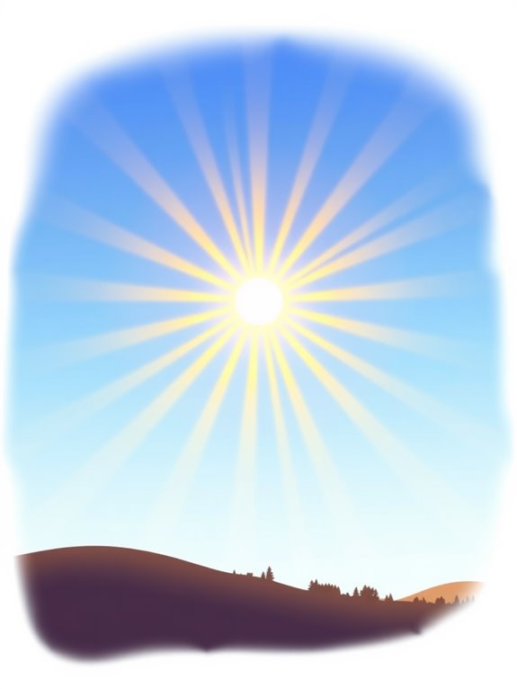 hopeful sunrise clipart image