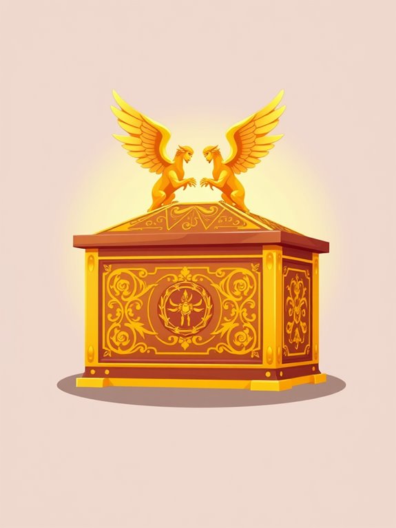 illustrated ark of covenant