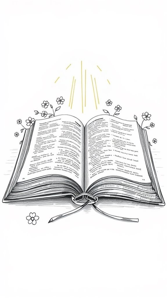 illustration of sacred scripture