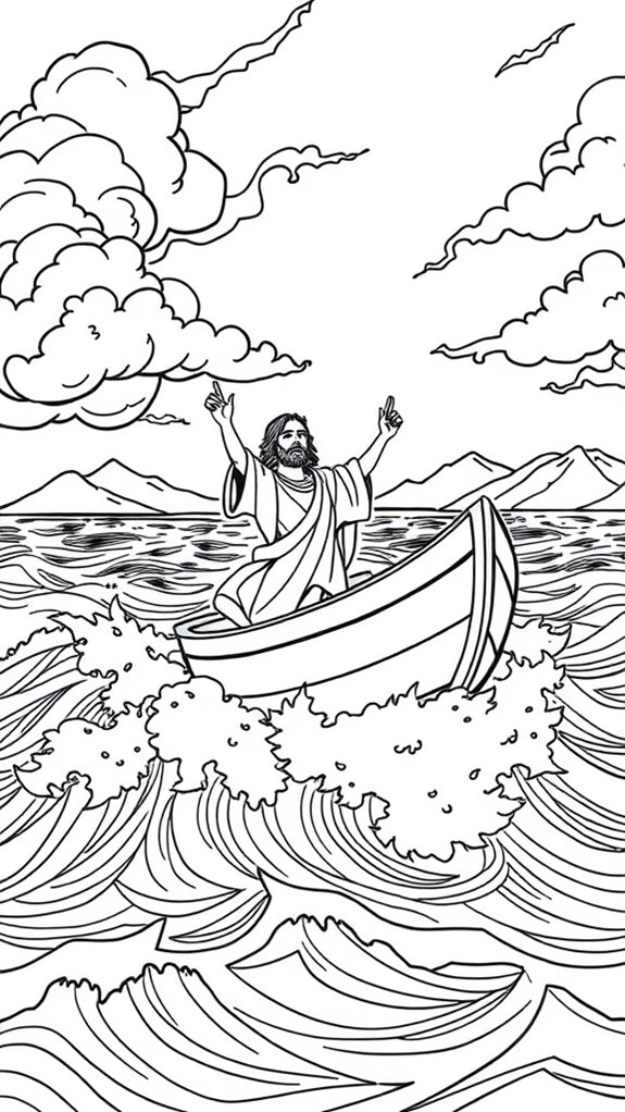 jesus calms the storm