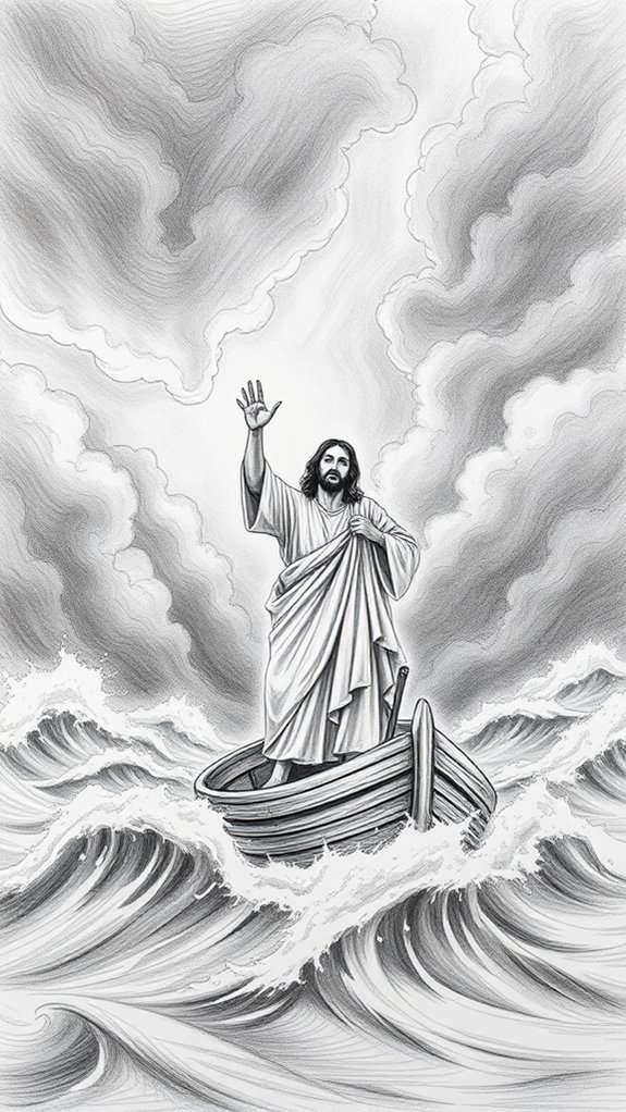 jesus calms the storm