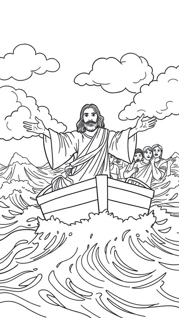 jesus calms the storm