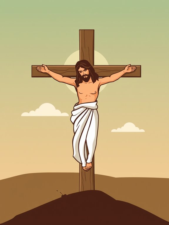 jesus crucifixion clipart image