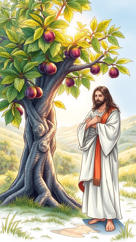 jesus curses barren fig tree