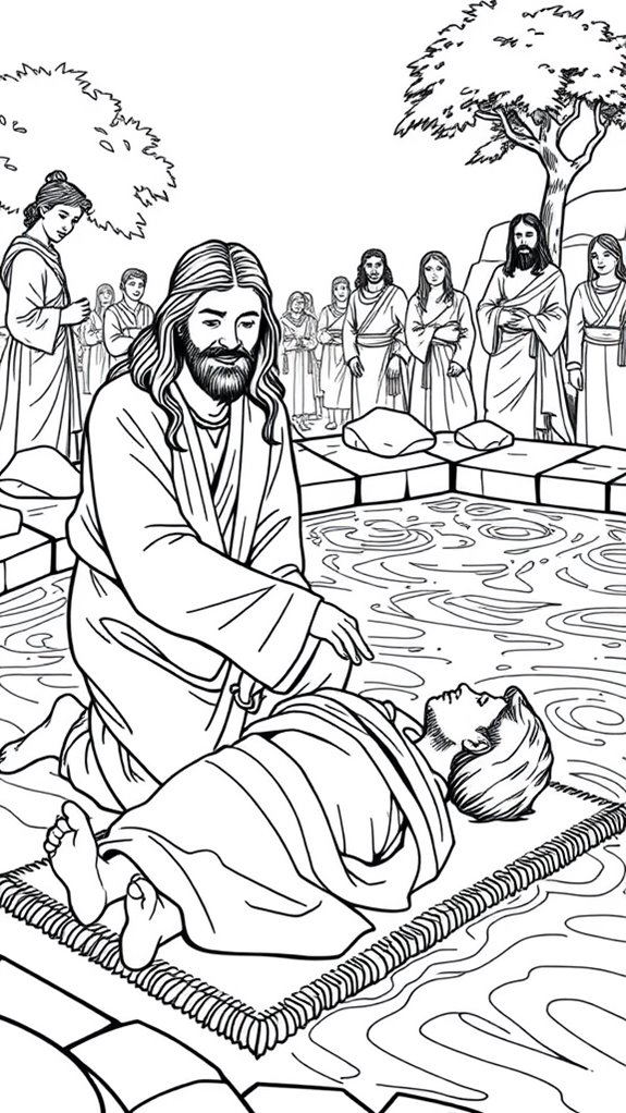 jesus heals at pool