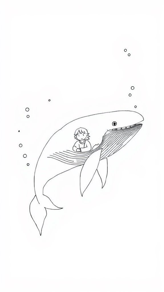 jonah and whale illustration