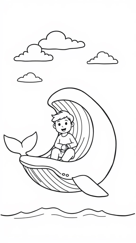 jonah inside whale illustration