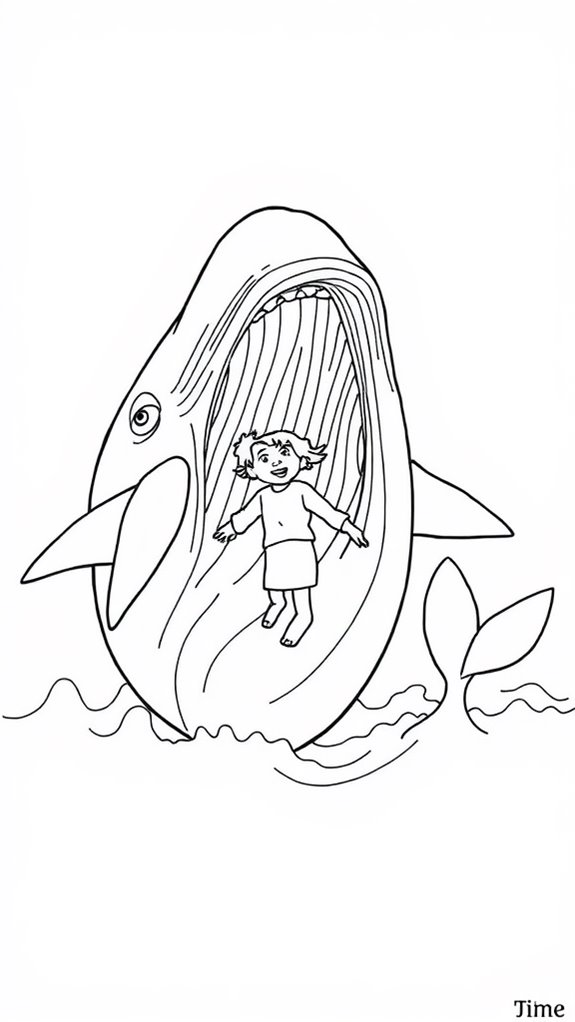 jonah inside whale illustration