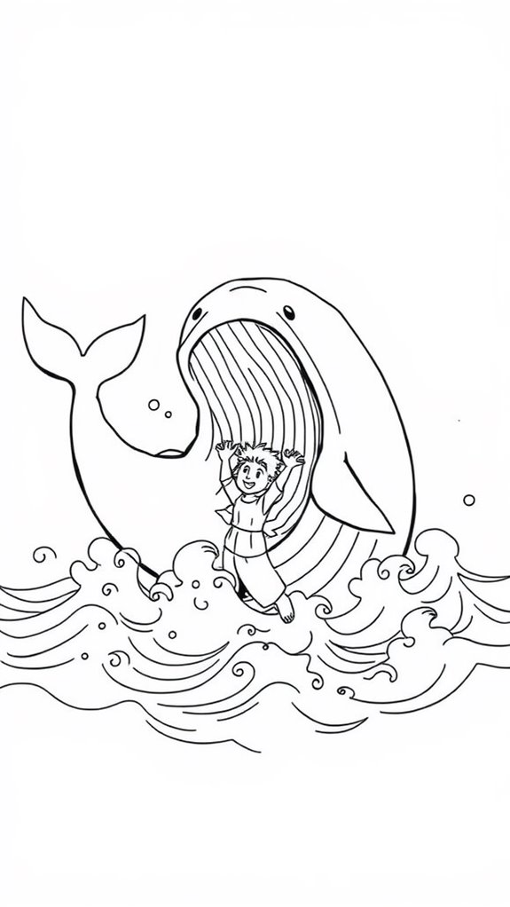 jonah inside whale illustration