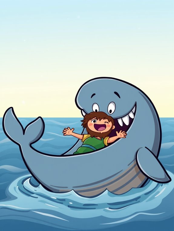 jonah swallowed by whale