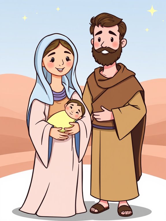 joseph clipart illustration design