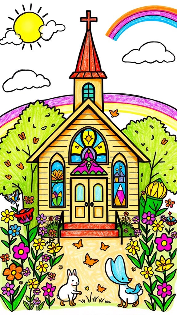 joyful church architectural design