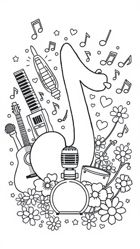 joyful noise coloring activity