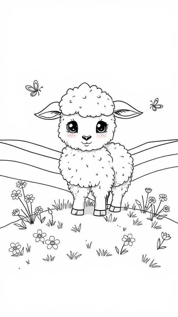 lamb of god coloring page