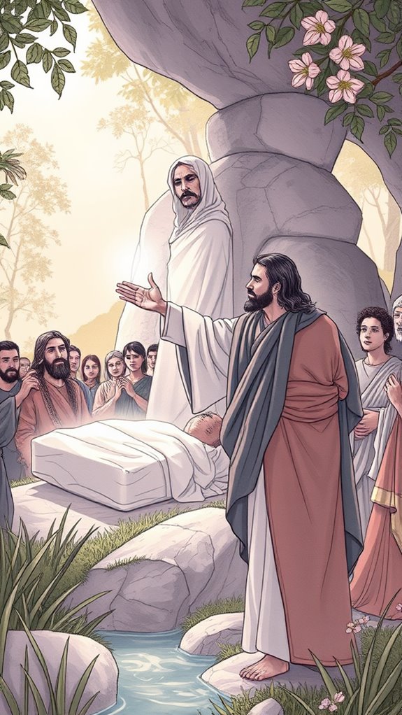 lazarus resurrected from death