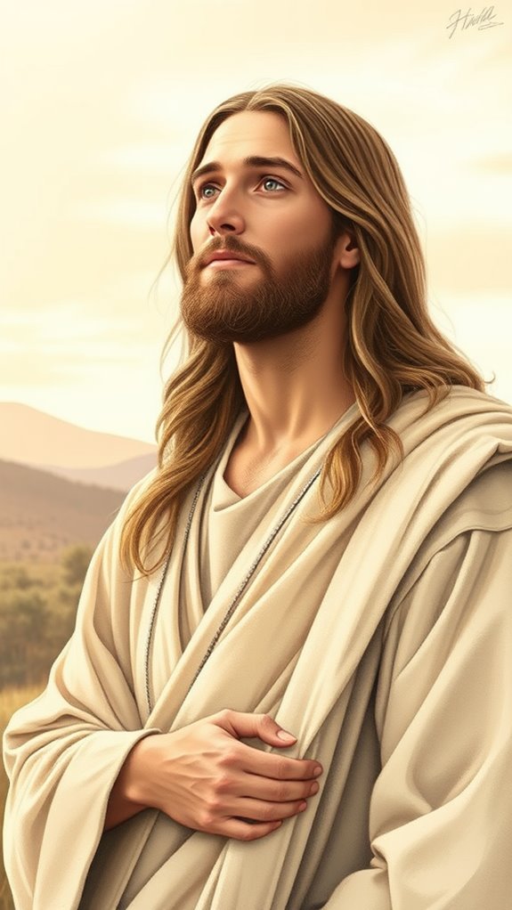 lifelike depiction of christ