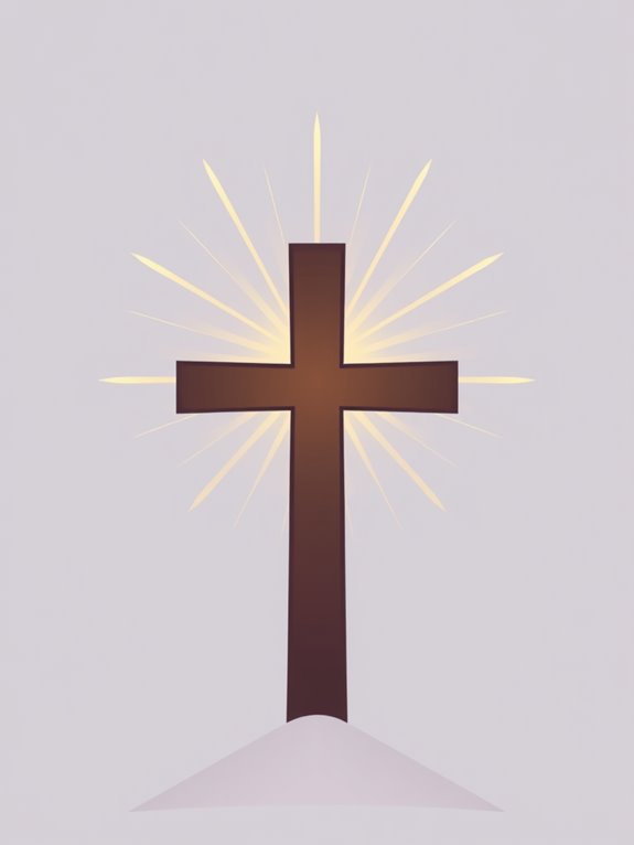 light clipart cross image