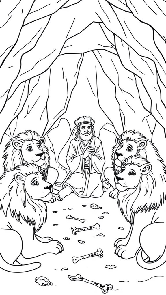 line art coloring page