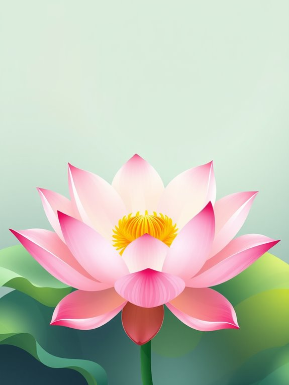 lotus flower illustration graphic