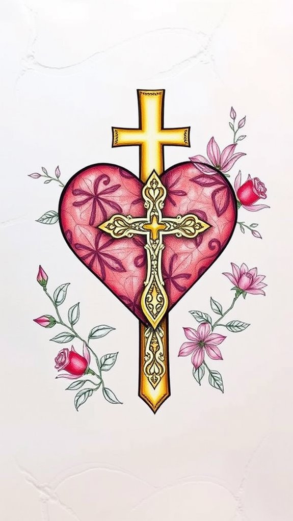 love and faith symbol