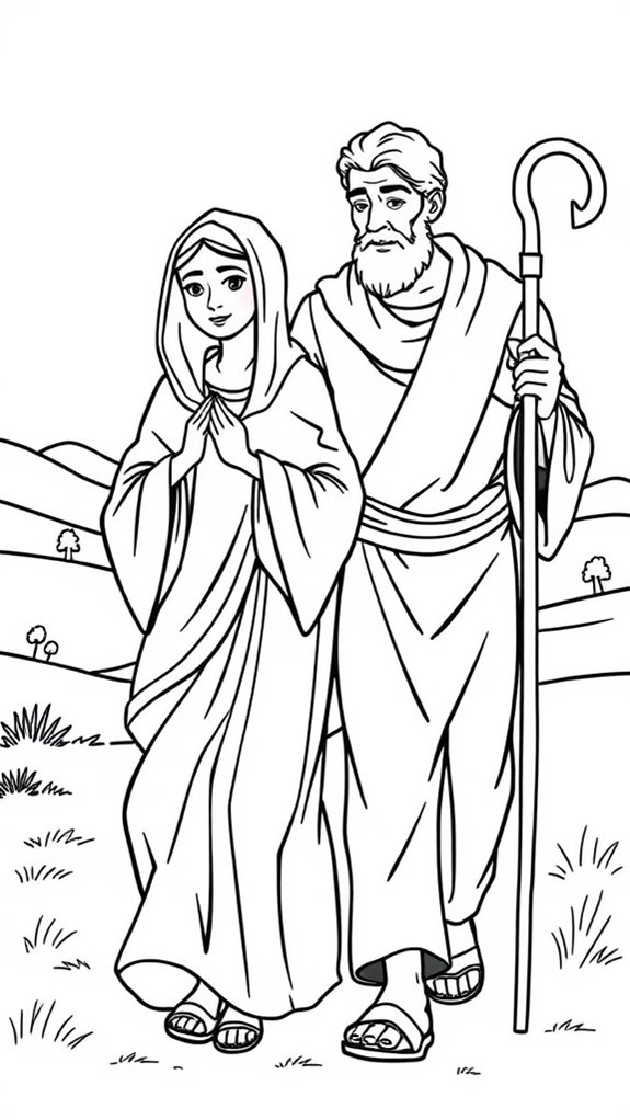 mary and joseph s journey