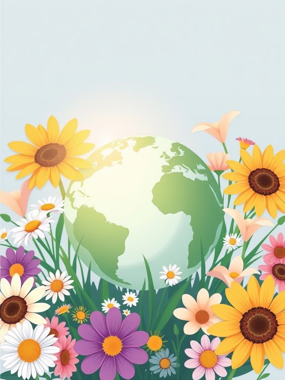 meek earth flower clipart