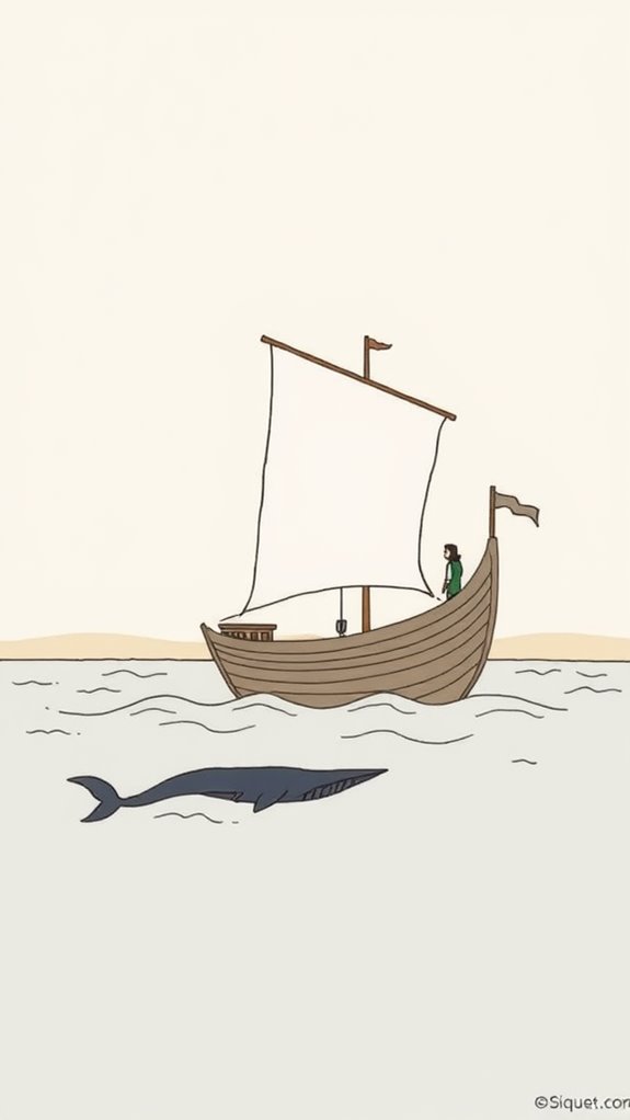 minimalist depiction of jonah