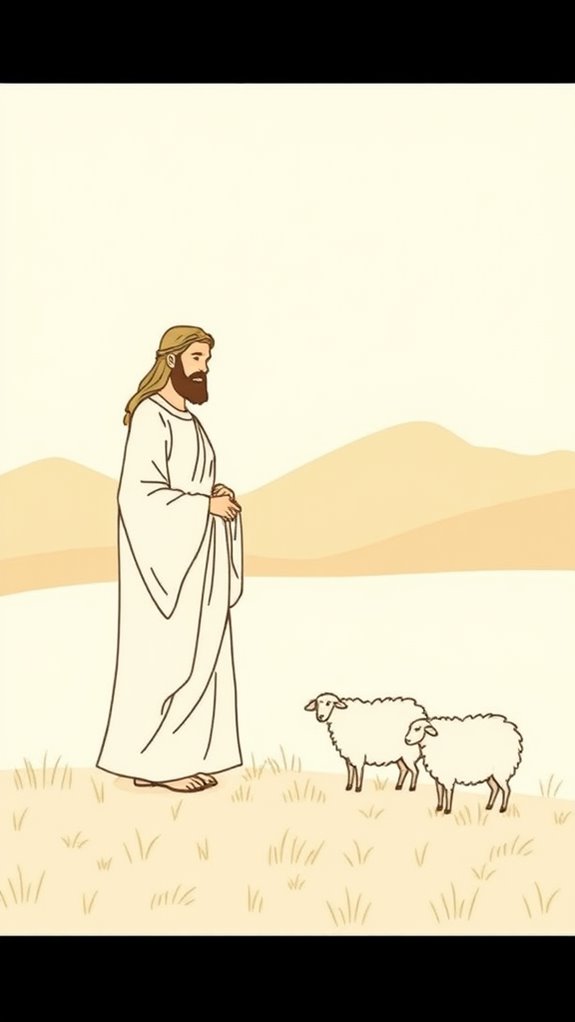 moses caring for sheep