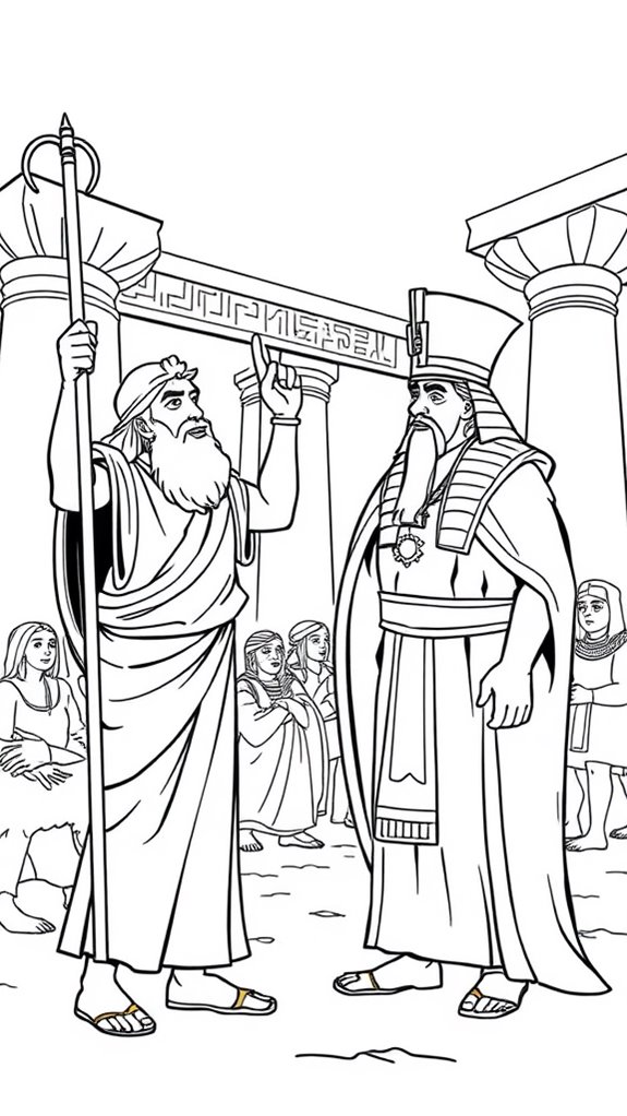 moses confronts pharaoh s power