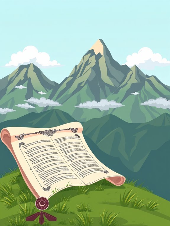 mountain range scripture clipart