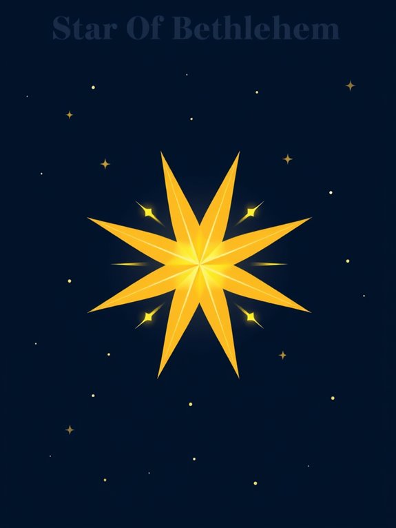 night sky bethlehem star