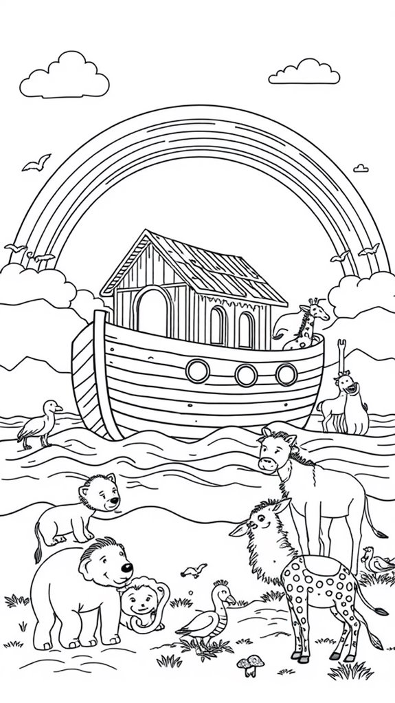 noah s ark art activity