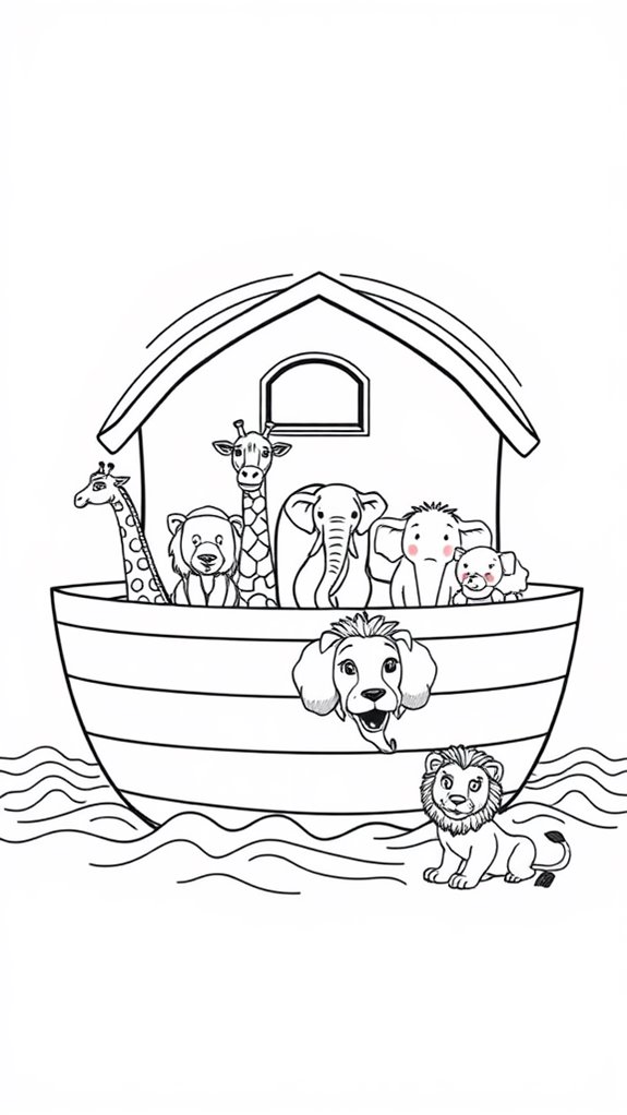 noah s ark art activity